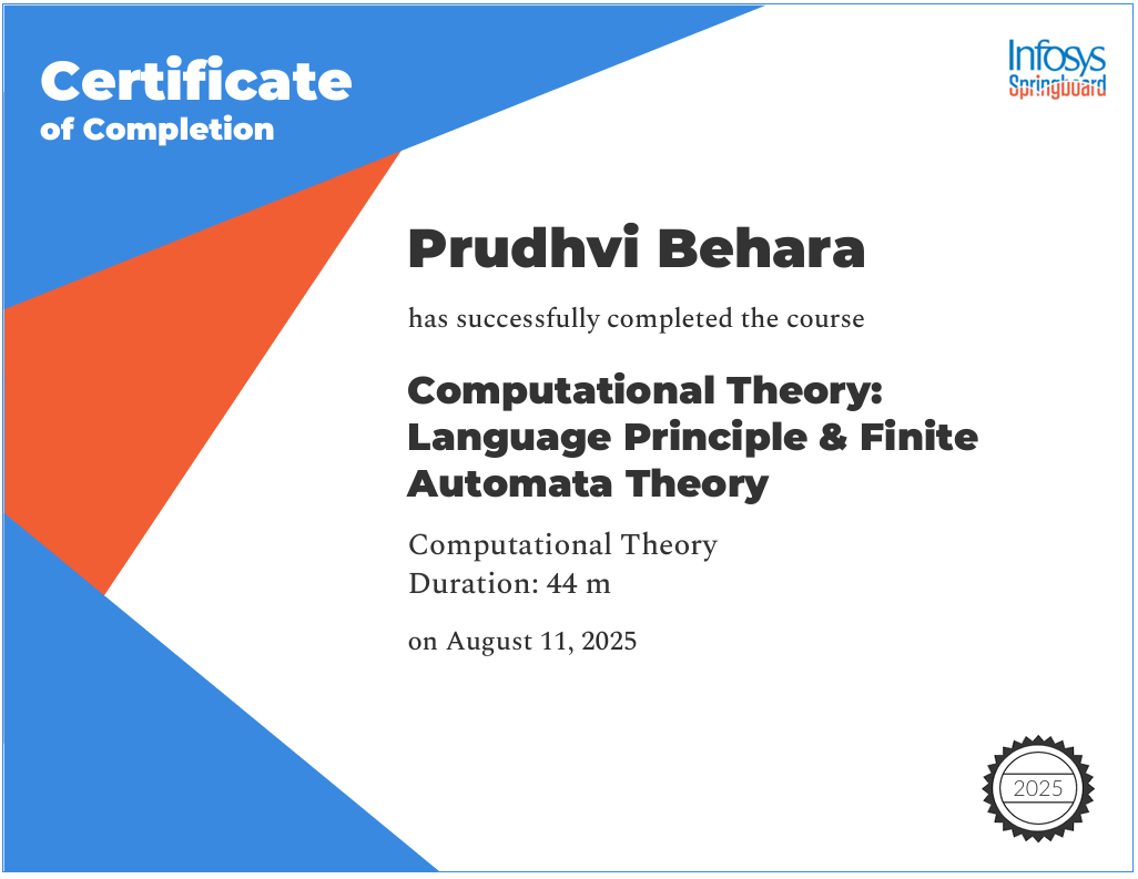 Certificate 4